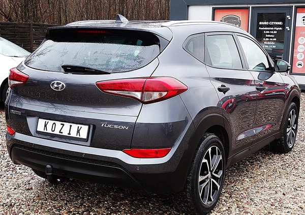 Hyundai Tucson cena 78900 przebieg: 134935, rok produkcji 2018 z Rabka-Zdrój małe 704